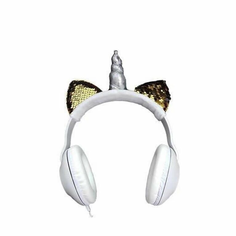 Auricular Headphone NOGA UX100 Unicornio Dorado