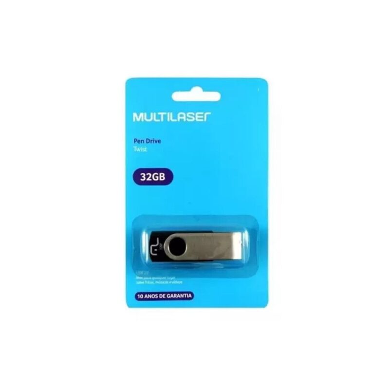 Pendrive 32GB MULTILASER PD589 TWIST