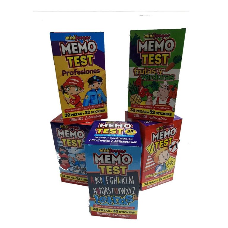 Juego Didactico de Memoria Frutas y Verduras