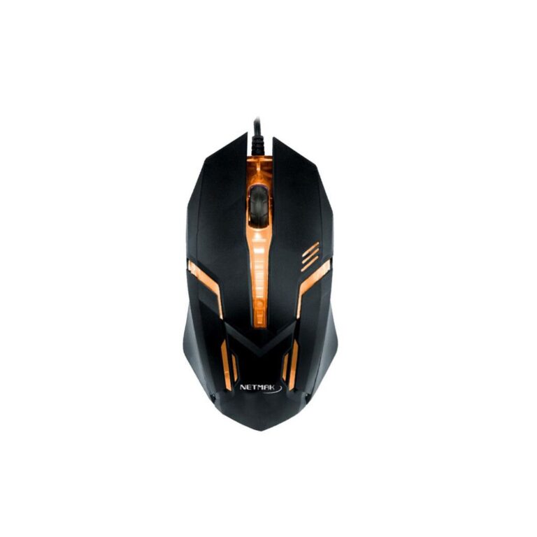 Mouse GAMER NETMAK NM-FLASH Retroiluminado