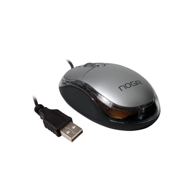 Mouse USB NOGA NG611U Plateado