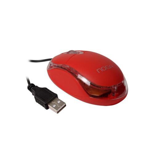 Informatica Mouse USB NOGA NG611U Rojo fyazelectronica.com
