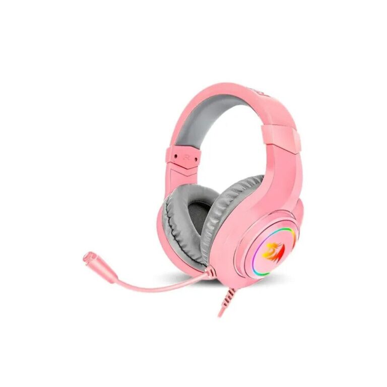 Auricular Gamer PC PS4 REDRAGON H260 HYLAS RGB Rosa