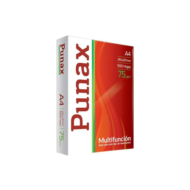 Resma A4 PUNAX 75gr x500