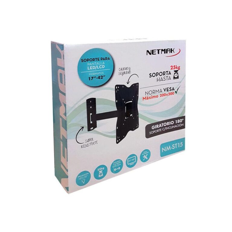 Soporte TV 17/42 Doble Brazo NETMAK NM-ST15