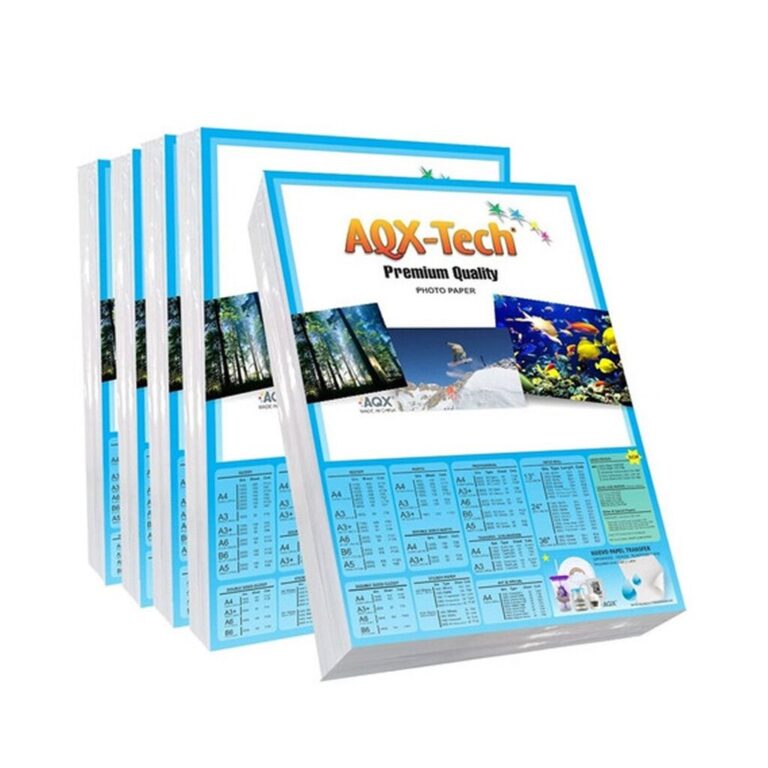 Papel Foto A4 AQX GLOSSY 200gr x100
