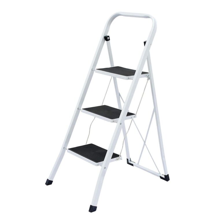 Escalera Metalica Plegable 3 Escalones ONE BOX OB-E3 150kg