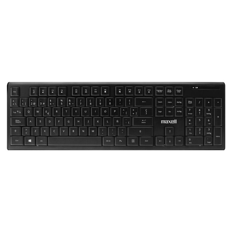 Teclado Inalambrico Maxel WKBC-20 Slim Negro