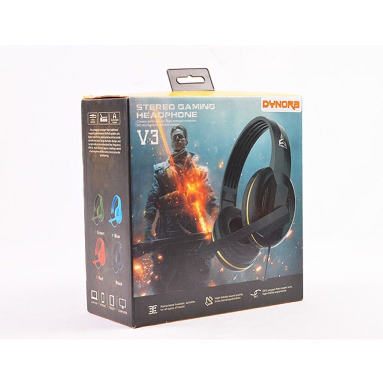 Auricular ON-EAR Gamer DYNORA V3 Black