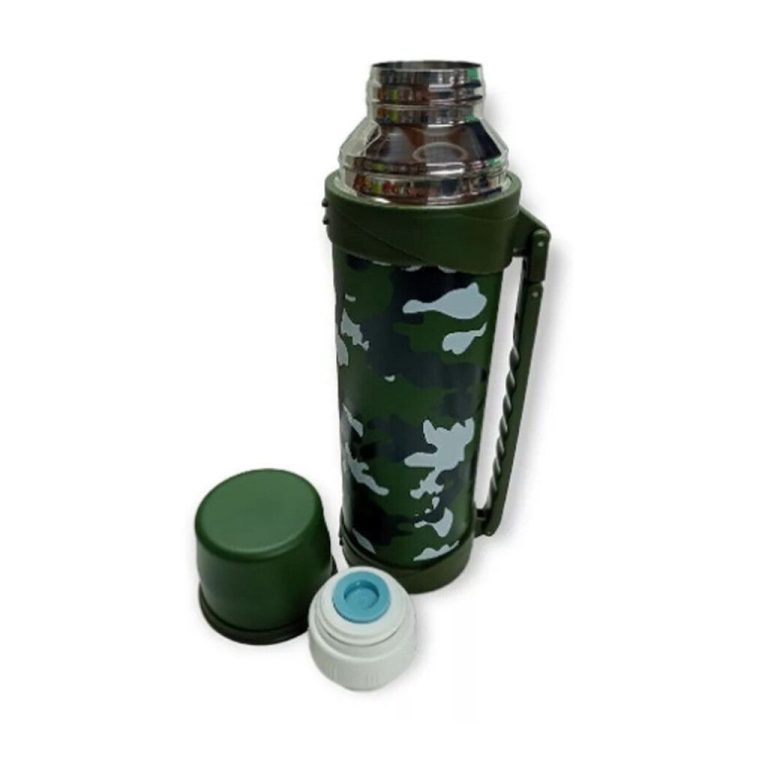 Termo Acero Camuflado Verde 1.7L