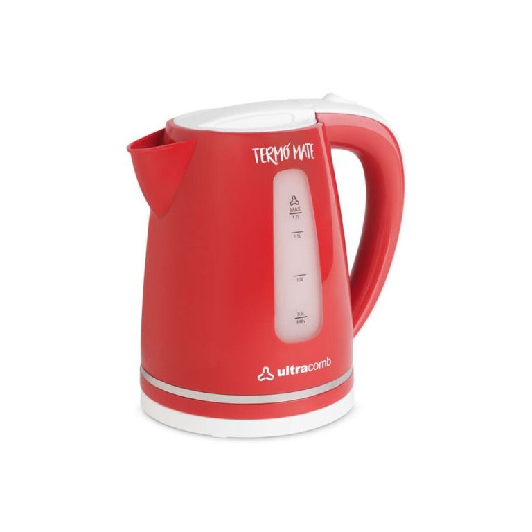 Pava Electrica ULTRACOMB PE-4909 1.7L Roja Hervidora