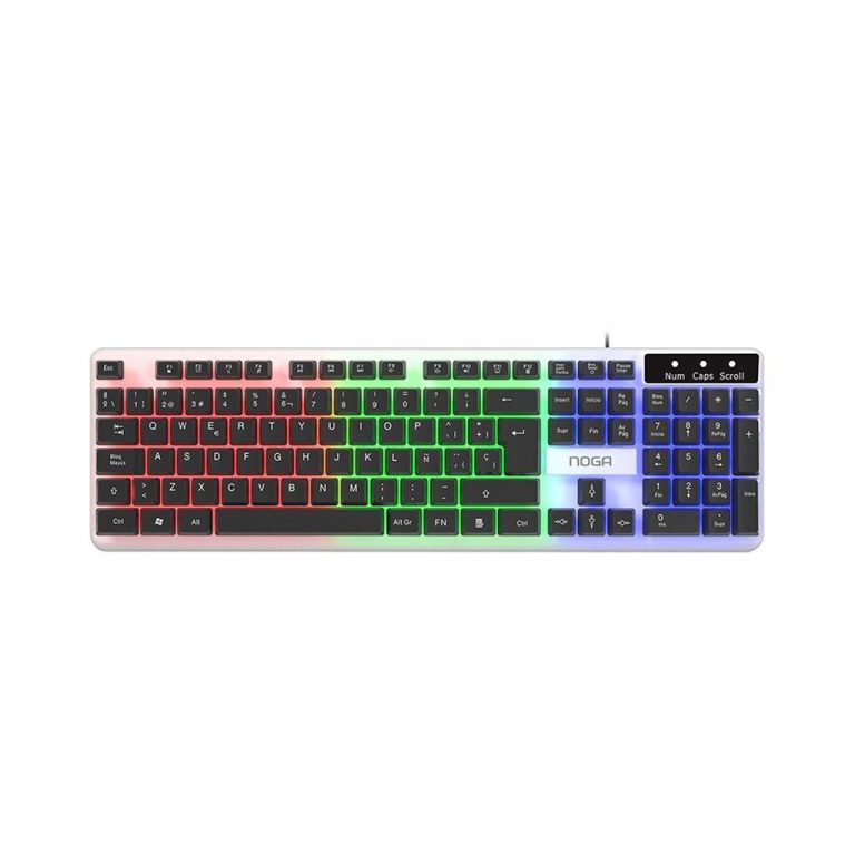Teclado USB NOGA NKB-T100 Retroiluminado RGB GAMER