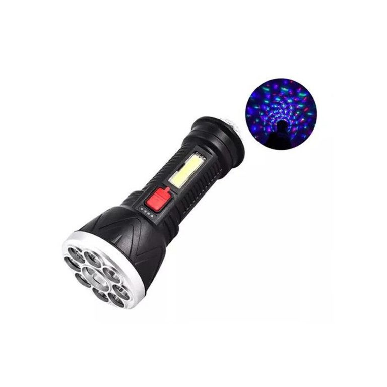 Linterna Recargable Multifuncion C/Lampara CL-W09