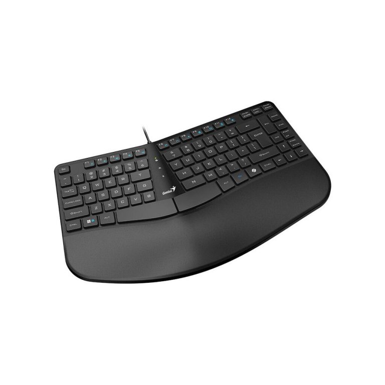 Teclado USB Genius KB-700 Ergonomico Negro