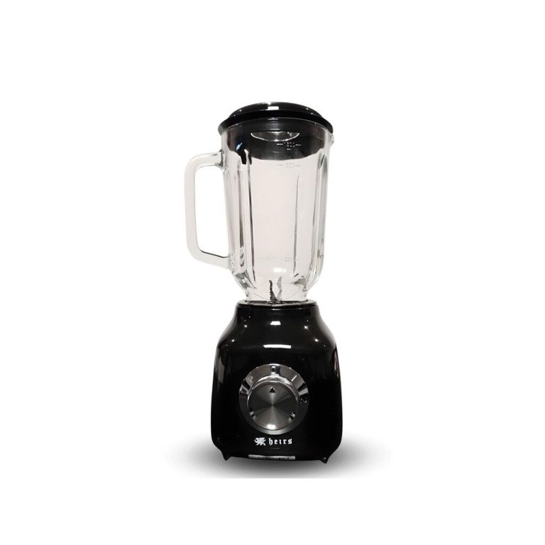 Licuadora de VASO HEIRST HR83624 1,5Lts 400w Negra