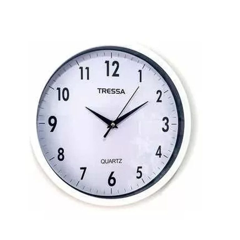 Reloj Pared Tressa T-RP105 Blanco