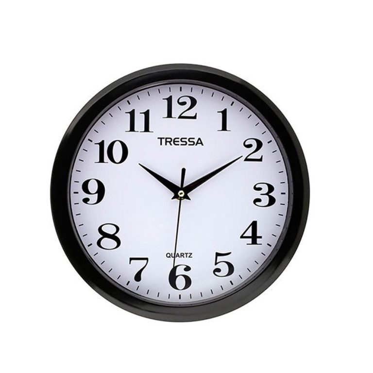 Reloj Pared Tressa T-RP100 Negro