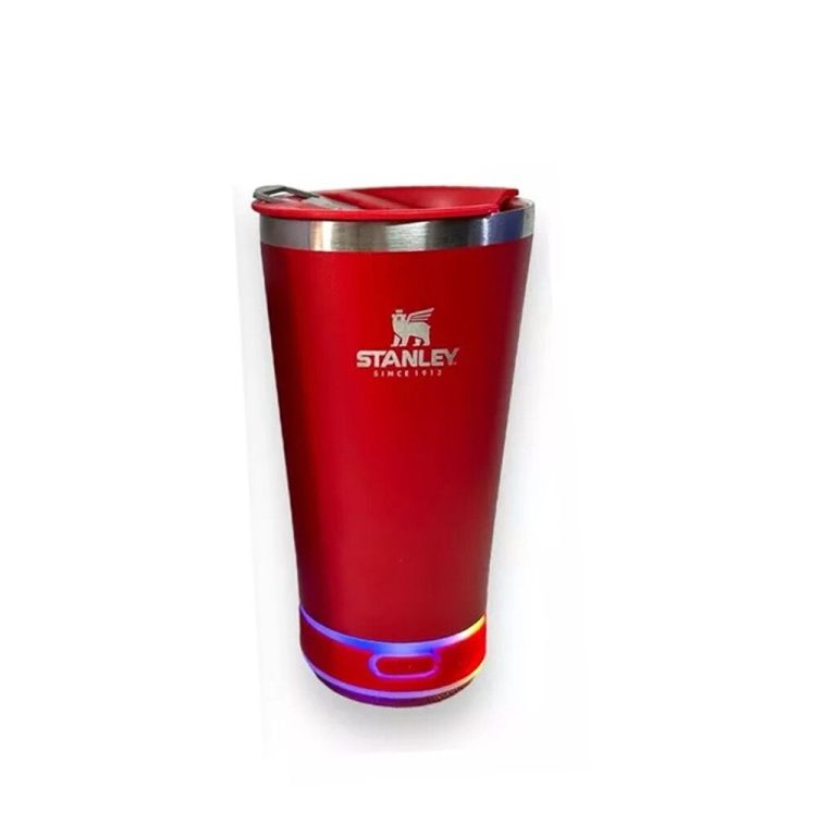 Vaso Termico Stanley 473ML con Parlante Rojo
