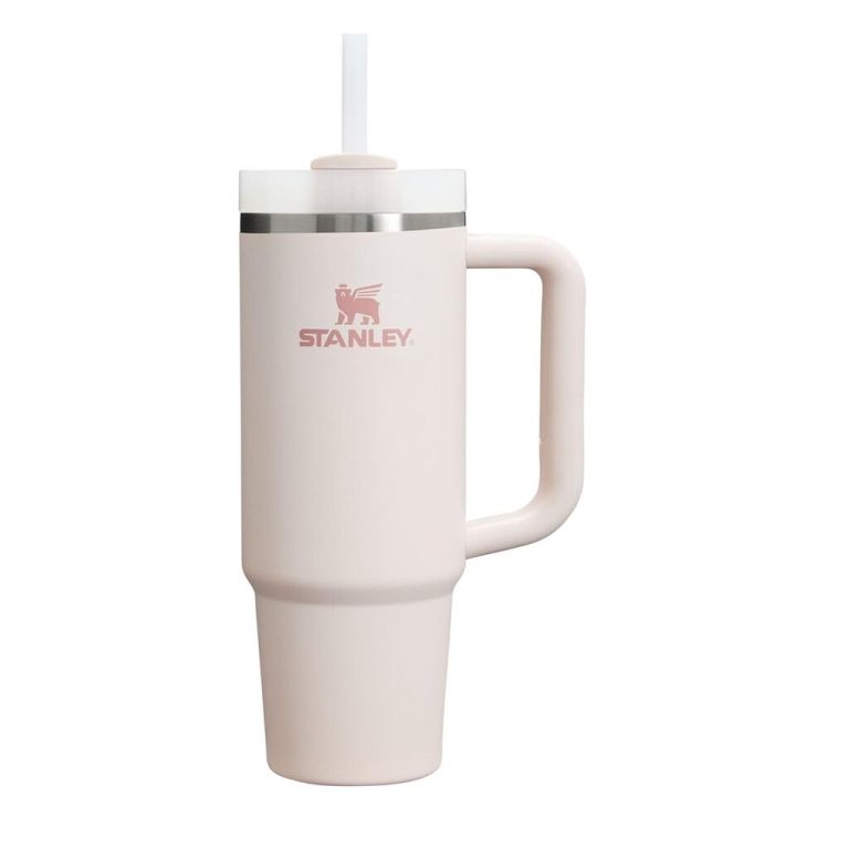 Vaso Termico Stanley 1200ML con 2 Vasos Regalo Beige