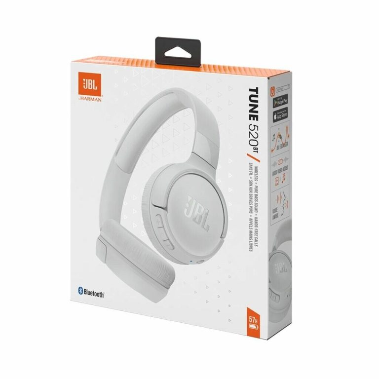 Auricular JBL TUNE520BT Blanco Original