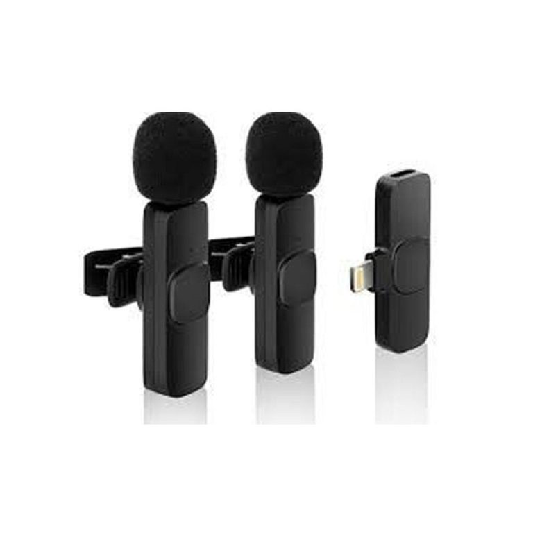 Microfono Corbatero K9 HA-K9A Doble Microfono Inalambrico Lightning