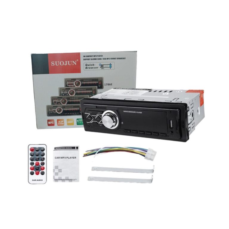 Estereo Suojun 1788E Frente Desmontable