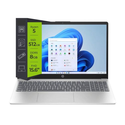 Notebook HP 15-fc0041wm Ryzen 5 7520U 8Gb 512 SSD