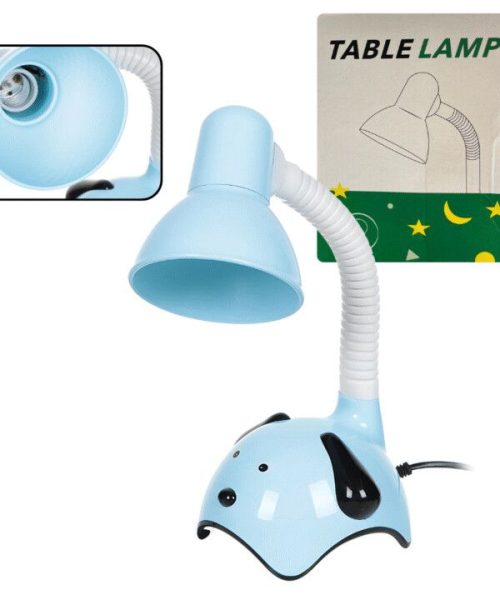 Lampara Velador Perrito Celeste
