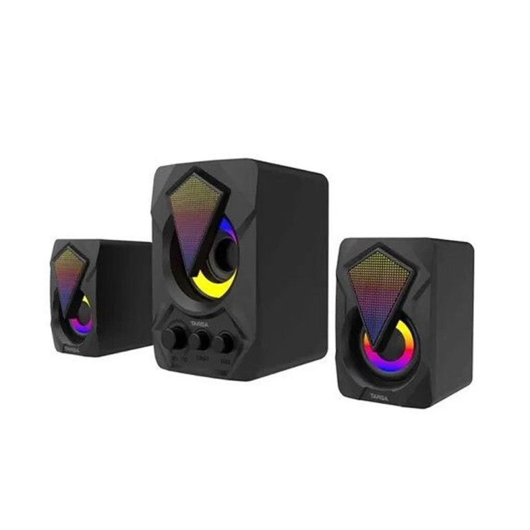 Parlante PC Gamer Targa Diamond Pro USB Led 2.1