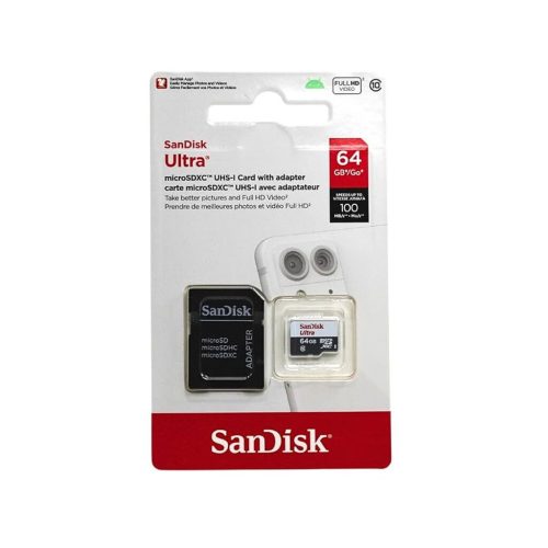Memoria 64GB SANDISK Ultra Clase 10