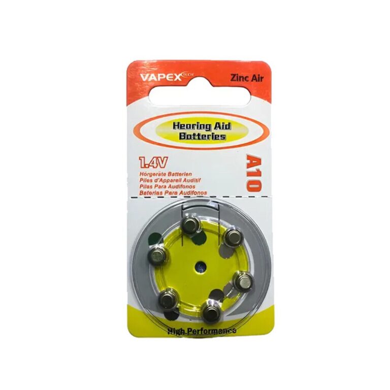 Pila A10 VAPEX para Audifono C/U