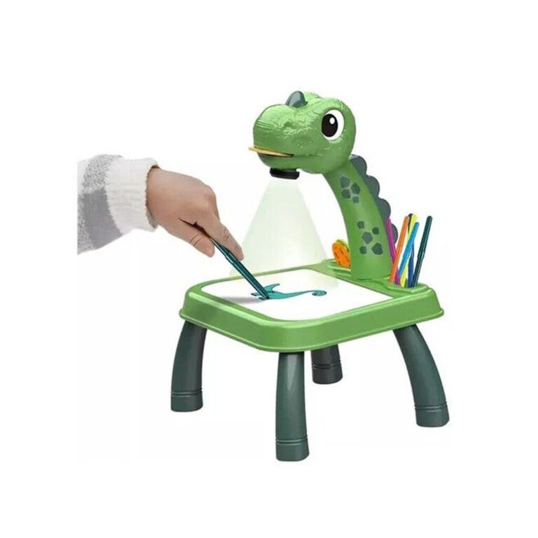 Mesa Didactica Dinosaurio Con Proyector Para Dibujar OM318A