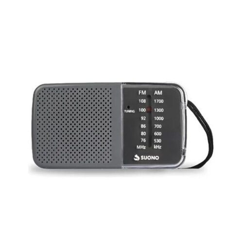Radio SUONO AYV0021 a Pilas Gris / Negro