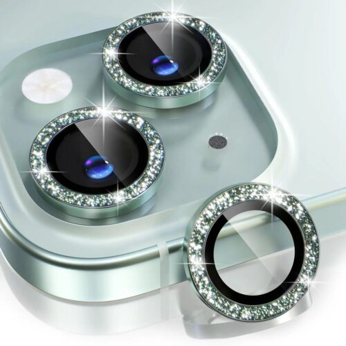 Protector Individual de Camara Glitter Iphone 14 / 15 / 15+