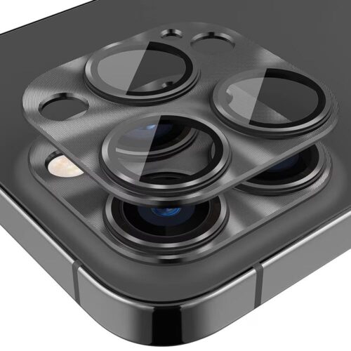 Protector Completo de Camara Vidrio Iphone 14 Black