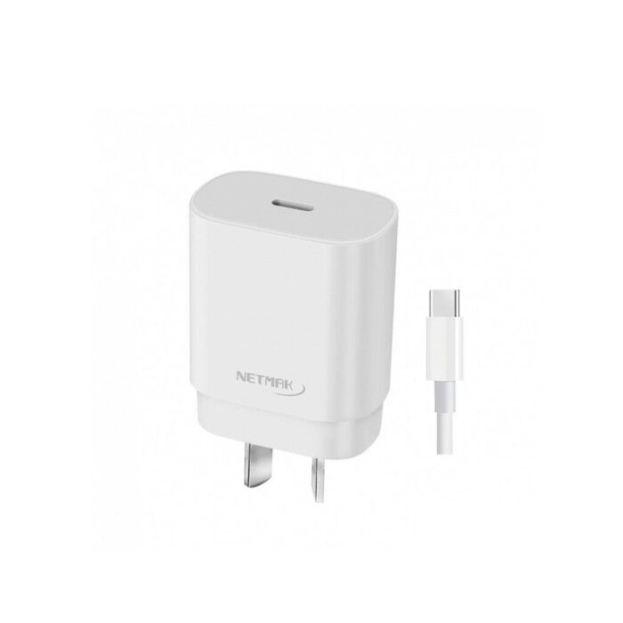 Cargador Celular Tipo C NETMAK NM-CP02 30W Cable Tipo C