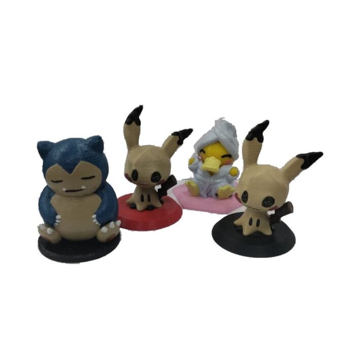 Muñeco 3D Pokemon 8cm