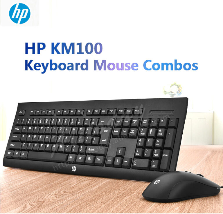 Kit Teclado y Mouse HP KM100