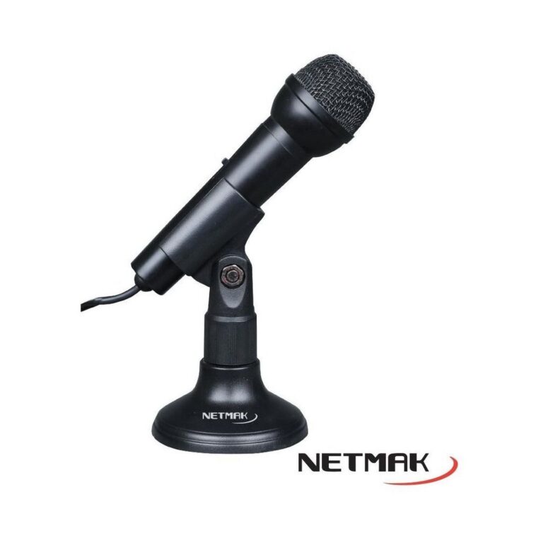 Microfono PC NETMAK con Soporte NM-MC2