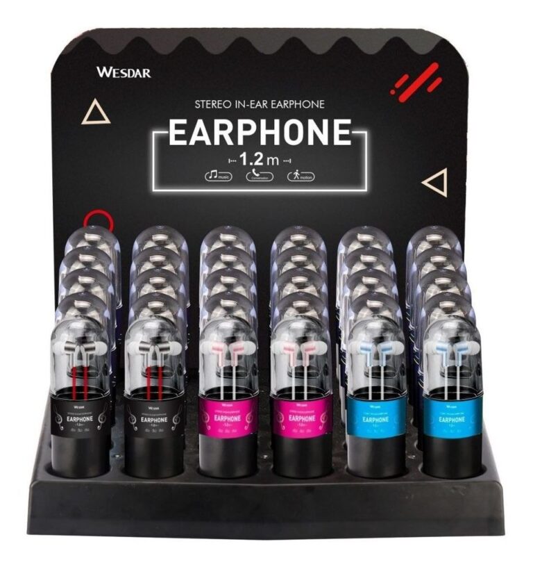 Auricular IN-EAR WESDAR Colores R21
