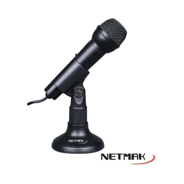 Microfono PC NETMAK con Soporte NM-MC2