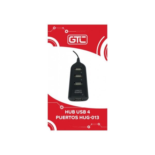 Hub USB GTC HUG-013 2.0 4 Puertos