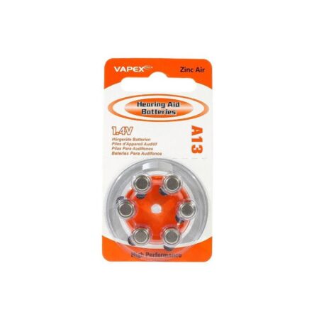 Pila A13 VAPEX para Audifono C/U