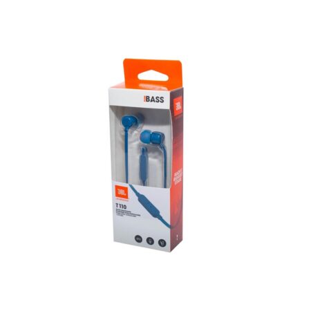Auricular IN-EAR JBL T110 Azul