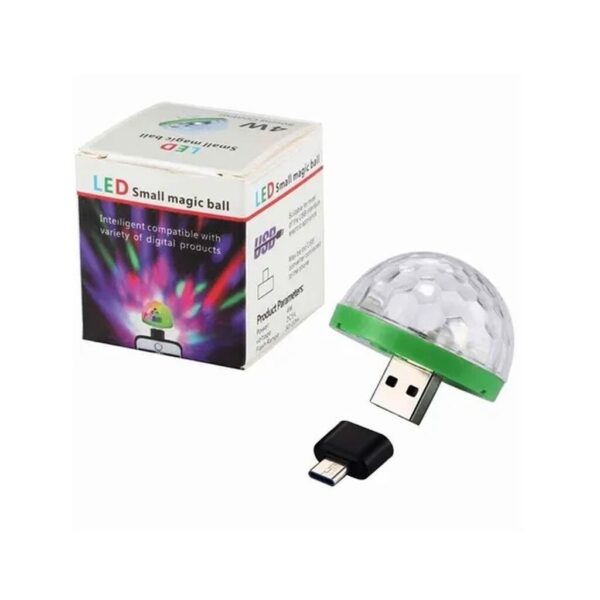 Bolichera LED para Celular V8 EL02