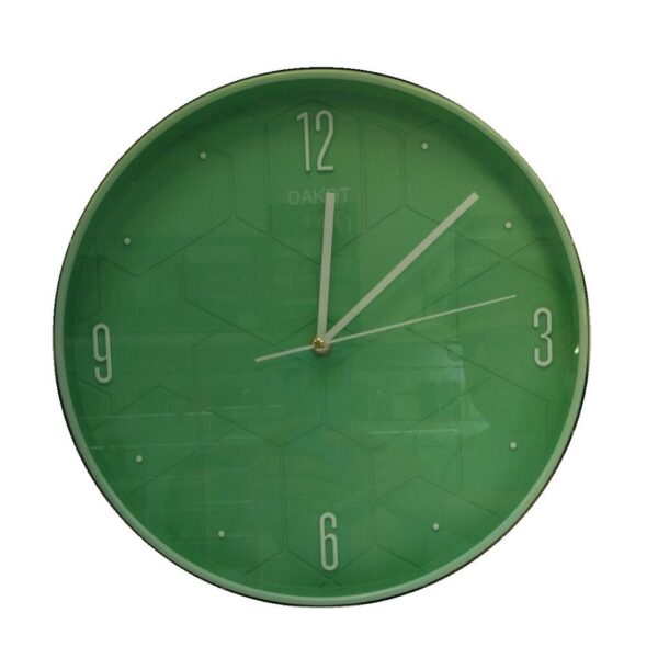 Reloj Pared DAKOT PP61 Redondo Verde Agua