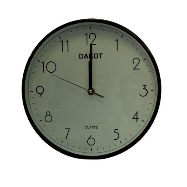 Reloj Pared DAKOT PP71 Redondo Marron con Blanco