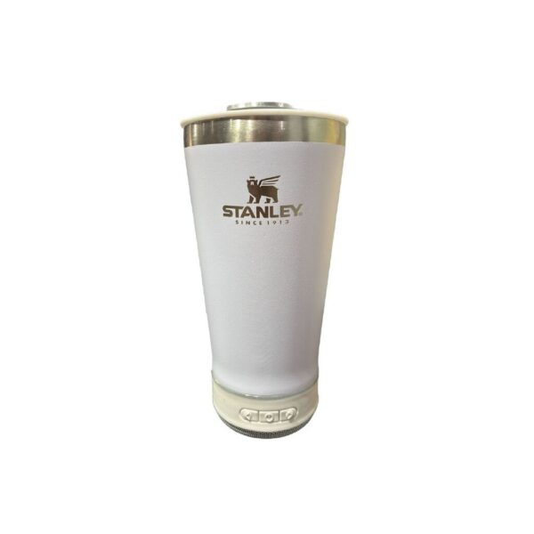 Vaso Termico Stanley 473ML con Parlante Blanco