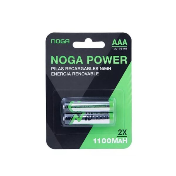 Pila AAA Recargable NOGA 1100mah C/U