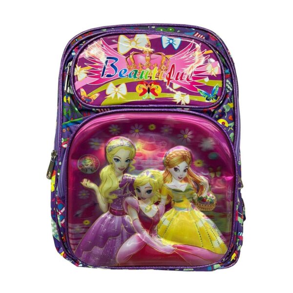 Mochila sin Carrito Diseño Grande Tres Princesas